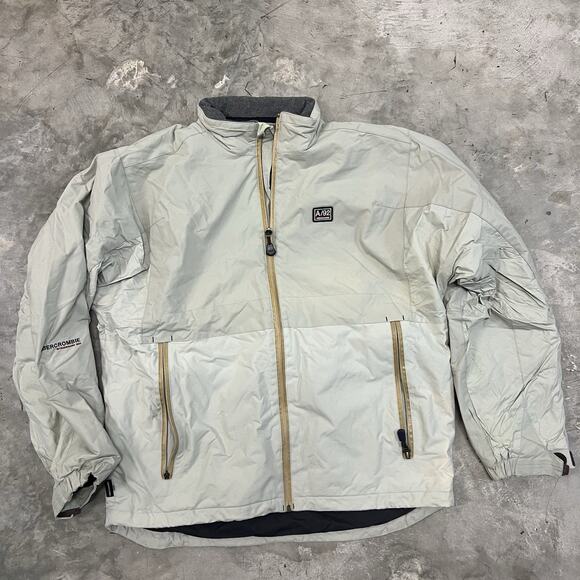 Abercrombie & Fitch A/92 Men's Full Zip Waterproof Jacket Size XL utility - Picture 1 of 9